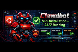 install, fix and run clawdbot ai agent on your vps 24hour