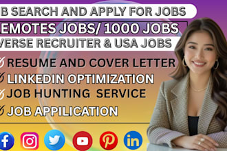 do job search apply for jobs resume writing reverse recruiter and job interview