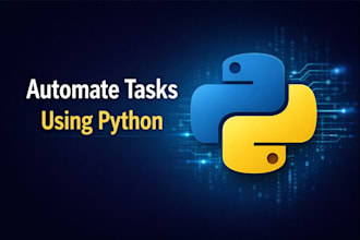 automate tasks and build custom python scripts for your business