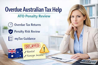 assist with overdue australian tax returns and ato penalty risk review