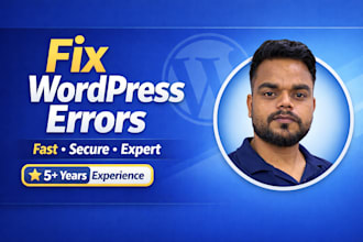 fix wordpress issues, errors, or broken website