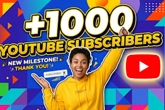 grow up 1000 youtube followers fast