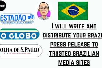 write and distribute your brazil press release to trusted brazilian media sites