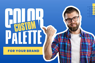 create custom color palette for your brand and website