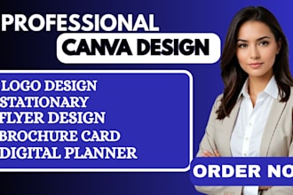 design letterhead, proposals, company profile, certificate, canva template