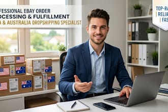 process your ebay dropshipping orders for USA and australia