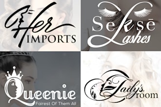 do luxury beauty, fashion or boutique logo with modern branding