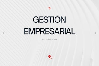 mantener su negocio funcionando con mi gestión