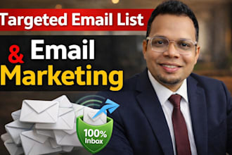 do collect b2b niche targeted email list and email marketing for business