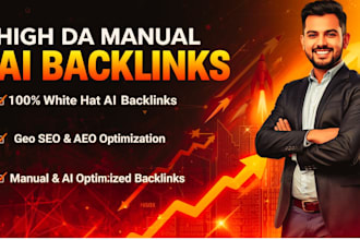 build high da manual ai backlinks for seo ranking