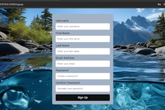 design and develop a responsive website using HTML CSS react