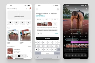 develop ai video editing app for influencers to create viral content