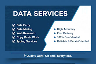 do data entry copy past and all other clerical works