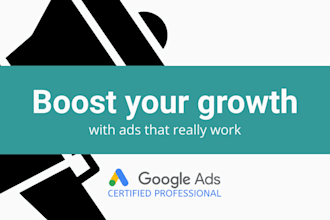 be your google ads specialist to manage your campaigns