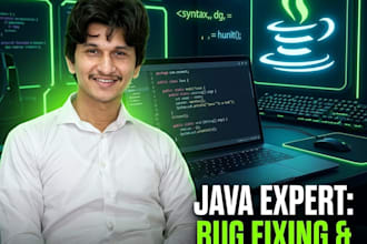 fix java bugs and help with oop programming assignments