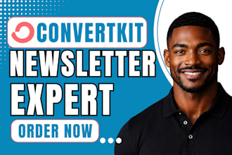 convertkit setup kit email sequence kit landing convertkit newseletter expert