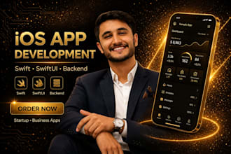develop ios app using swift and swiftui for iphone