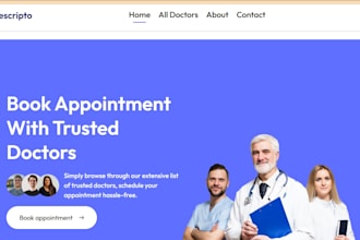 build a modern and responsive reactjs website
