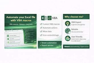 automate your excel file with vba macros