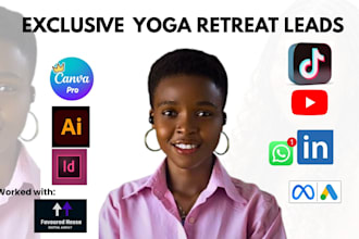 yoga retreat leads yoga retreat flyer yoga retreat brochure yoga retreat ads