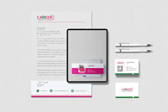 design a professional corporate print branding package