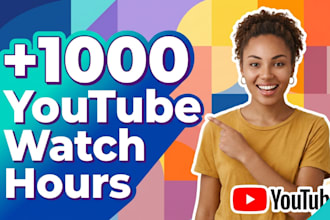 grow up 1000 youtube watch hours fast