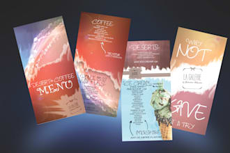 design a unique and stylish menu