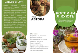 eye catching modern brochure