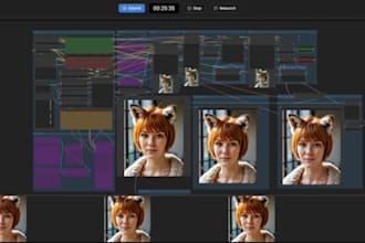 train realistic ai influencer flux or sdxl with comfyui workflow