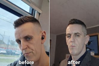change hairstyle or outfit realistically in your photo