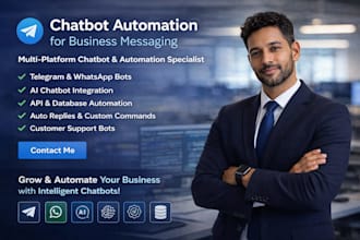 chatbot automation bots for business messaging