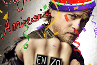make a funny photo edit for birthdays and special occasions
