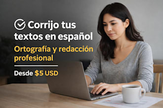 corrección y edición profesional de textos en español