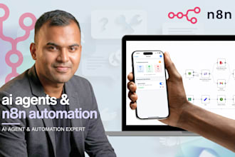 develop custom ai agents and n8n automation workflows for your business