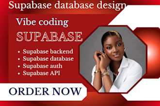 supabase backend, supabase auth, database, API and supabase integration supabase