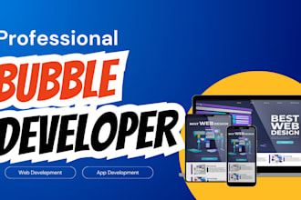 design bubble website bubble app