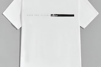 design minimalist logo and clean t shirt artwork