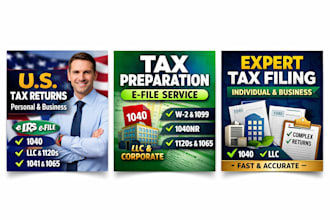 prepare and efile US tax returns for individuals and businesses