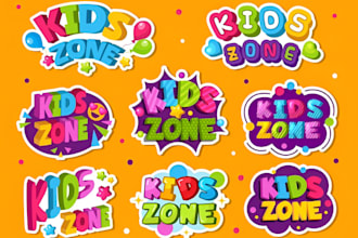 design a friendly logo for childcare, daycare, or preschool