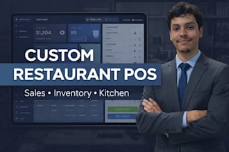 create a pos with inventory and staff control