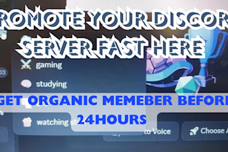 discord advertising, discord promotion, active target real member, server growth