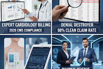 provide expert cardiology medical billing and rcm services