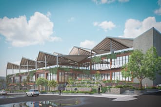 architectural 3d modeling  revit  photorealistic rendering