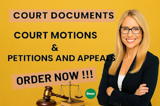 draft court pleadings such as complaints and motions
