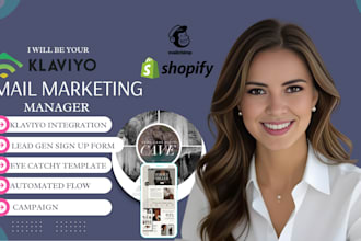be your klaviyo mailchimp shopify email marketing manager klaviyo email manager