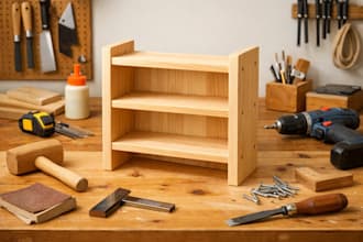 create simple DIY woodworking projects for beginners and small spaces