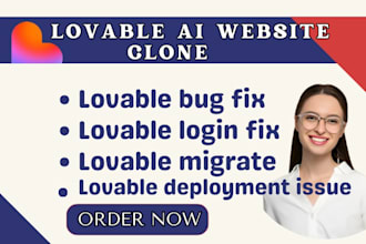lovable ai website bug fix lovable logic fix migrate lovable deployment