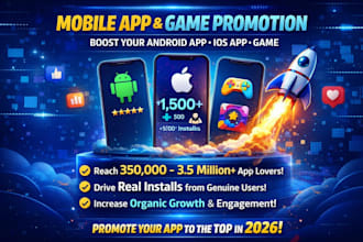 do mobile app promotion, ios app, aso, android app, game promotion app marketing