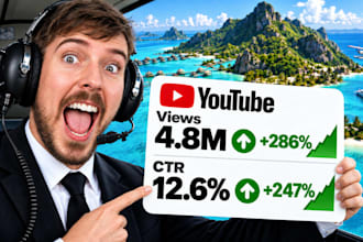 design high converting youtube thumbnails, same day delivery