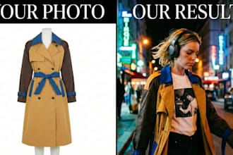 create high end virtual fashion models from your ghost mannequin